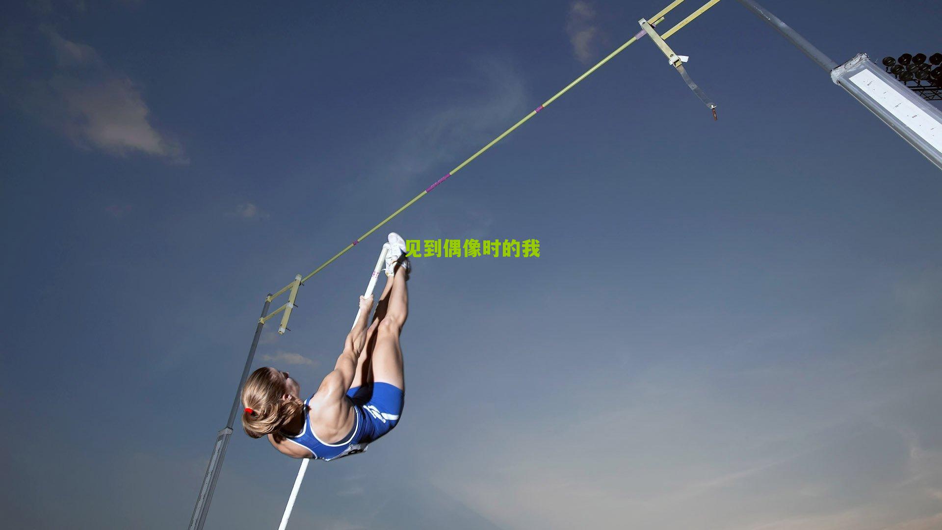 见到偶像时的我